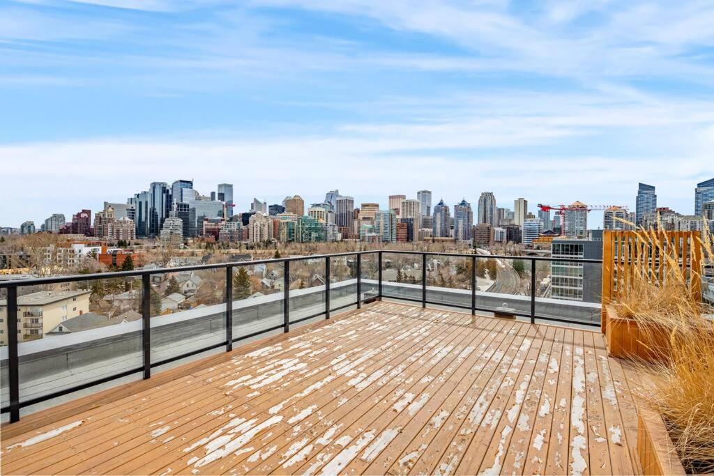 Apartmán Chic 1Br Kensington Unit W/Parking YYC Exteriér fotografie