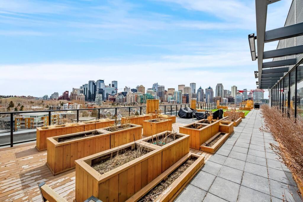 Apartmán Chic 1Br Kensington Unit W/Parking YYC Exteriér fotografie